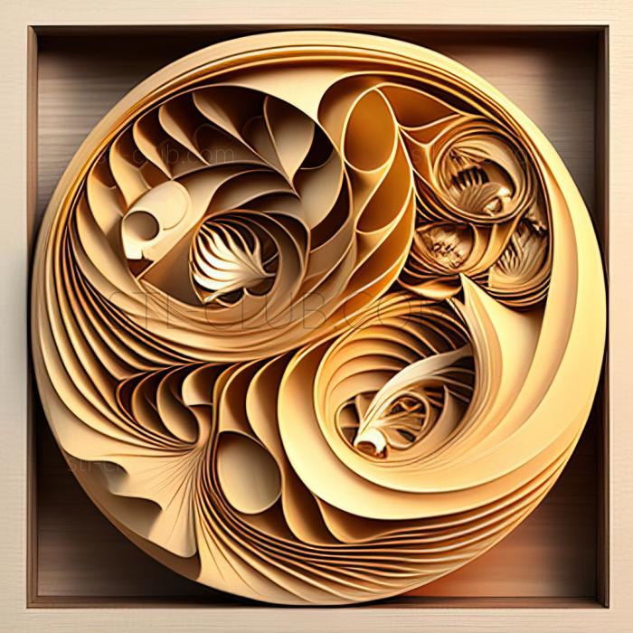 3D model st golden ratio (STL)